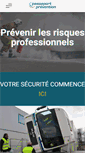 Mobile Screenshot of passeport-prevention.fr